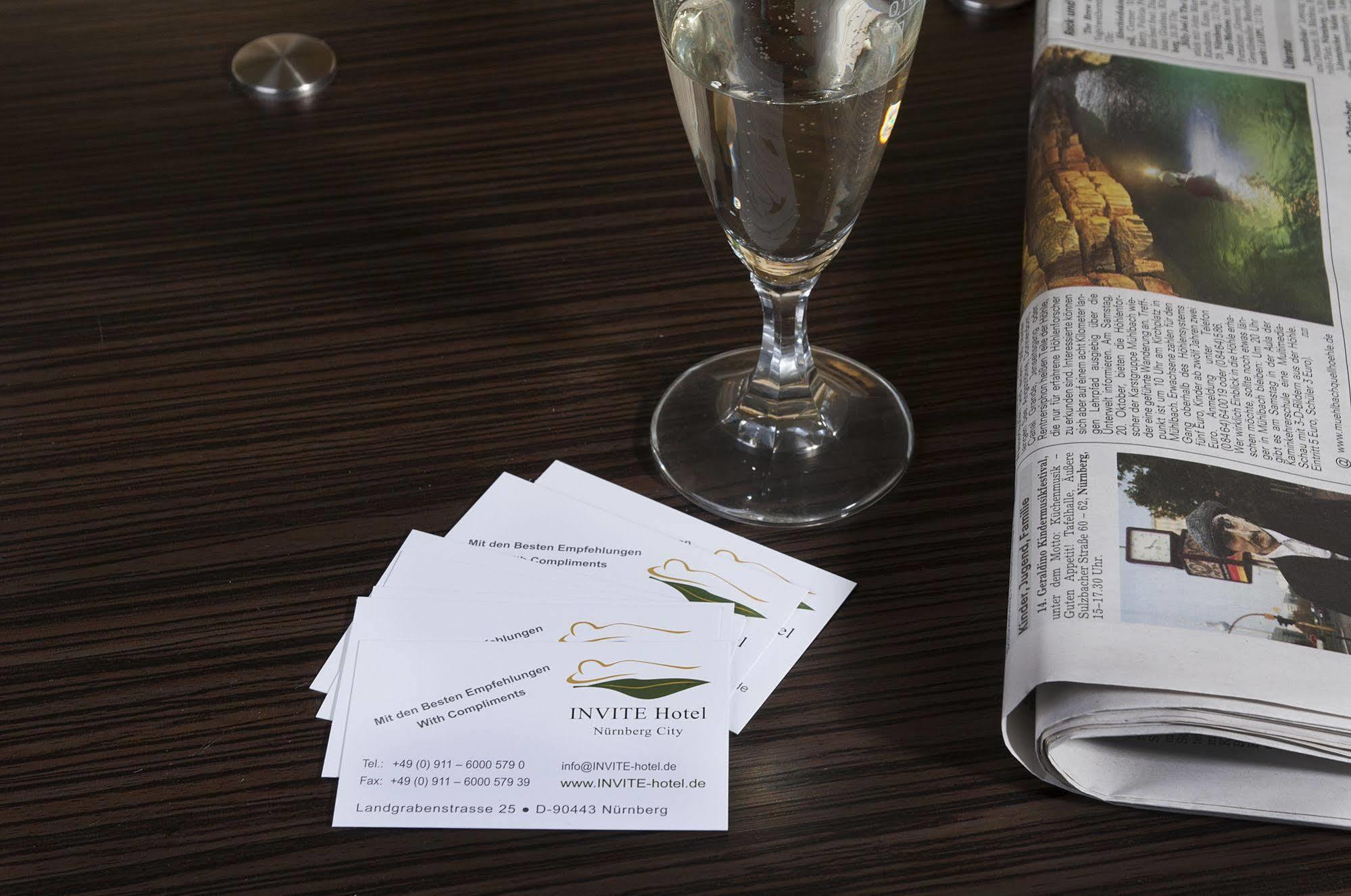 Invite Hotel Nuernberg City Eksteriør billede
